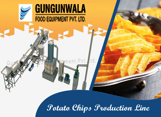 Potato Chips Production Line Supplier in India.