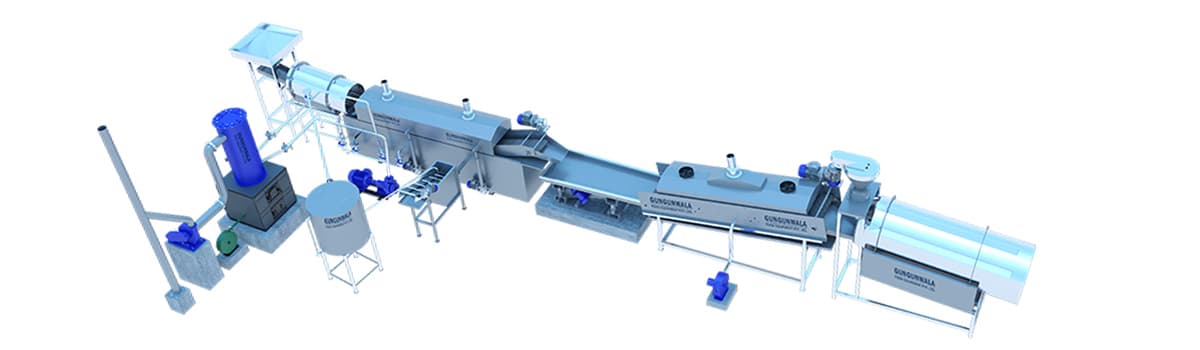 The best Fully Automatic Fryums and Pellet Production Line